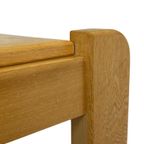 Vintage Minimalistische Eikenhouten Salontafel 80's Design thumbnail 10