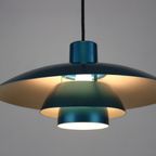 Prachtige Deense Iconische Louis Poulsen Lamp | Tel 4/3 | Jaren '70 Lamp | Scandinavisch Design | thumbnail 8