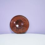 Vintage Houten Schaal Op Voet thumbnail 5