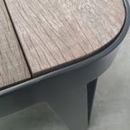 Design Maatwerk Tuintafel Outdoor Antraciet Staal Hardhout 8p thumbnail 23