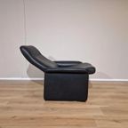 De Sede Ds50/Ds55 Fauteuil - Zwart - Neckleder - Design thumbnail 7