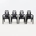 Set Of 4 Boston Chairs By Pierre Paulin For Henry Massonnet France 1980S thumbnail 3
