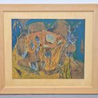 Piet Koenen Moderne Art Compositie Surrealistische Abstract thumbnail 2