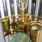Vintage Christoph Palme Design Kroonluchter – Glazen Pegels – Jaren 60 thumbnail 10