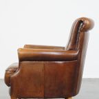 Prachtig Gekleurde En Comfortabele Schapenleren Armchair Met Een Mooi, Tijdloos Design thumbnail 6