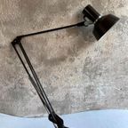 Vintage Bureaulamp / Architecten Schaarlamp Met Tafelklem thumbnail 4