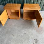 Vintage Retro Nachtkastjes Set 1960S thumbnail 7