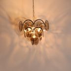 Vintage Design Hanglamp Rookglazen Schijven thumbnail 2