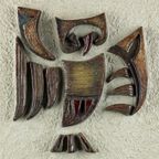 Keramische Wanddecoratie Haan - Zon - Uil' Van Paul Vermeire thumbnail 16