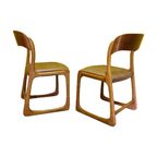 Originele Emile & Walter Baumann Eetkamerstoelen Jaren 60 thumbnail 9