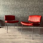 2X Vintage Conseil Chairs By Pierre Gauriche For Meurop,Ca60 thumbnail 9