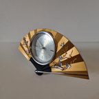 Vintage Mantelklok Toyo Japans Tafelklokje Klok Clock thumbnail 7