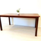 Xxl Retro Vintage Eettafel Tafel Jaren 60 70 Palissanderhout thumbnail 4