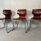 3x Pagholz Flötotto Stoelen – Bruin thumbnail 4