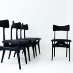 Set Of Four Black S3 Chairs thumbnail 3