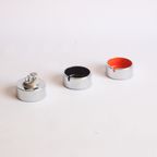 Modular Ashtrays And Lighter By Isamu Kenmochi For Martian , 1960S, Set Of 3 thumbnail 3