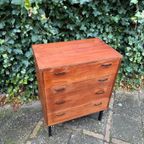 Vintage Mid Century Simpla Lux Ladenkast Kastje Dressoir thumbnail 9