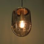 Vintage Peill & Putzler Hanglamp - Rookglas | 00748 thumbnail 8