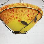 Geel/Oranje Glaspasta Hanglamp thumbnail 4