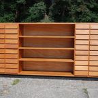 Vintage Houten Schoolkast Ladekast Jaren '60 thumbnail 15
