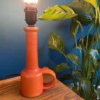 Keramieken Lamp Van Mobach Oranje thumbnail 2