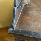 Antiek Zweeds Bureau Werktafel Schrijfbureau thumbnail 7