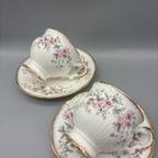 Elizabethan Set Dames & Heren Kop En Schotels Pastel thumbnail 6