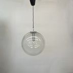 Large Limburg Glashütte Hanging Lamp Globe 1970S Germany thumbnail 17