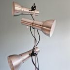 Vintage Vloerlamp Met 3 Chroom Metalen Spots, Jaren 70 thumbnail 4