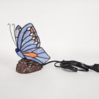 Mabrilux Lighting - 'Butterfly' - Tiffany Stijl - Glas En Lood - Brons - 2000 thumbnail 2