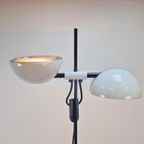 Vintage Valenti Milano Vloerlamp Design ‘70 Italië Wit Lamp thumbnail 6