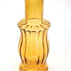 Vintage Glazen Lampenkap Amber thumbnail 5