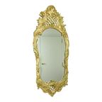 Grote Zweedse Spiegel Bladgoud Verguld Klassiek Rococo Stijl 119cm thumbnail 15