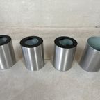 4x Vintage Raak Cilinders Licht Metaal – Plafondlampen thumbnail 4