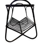 Vintage Rotan Bijzettafel / Sidetable / Plantentafel thumbnail 5