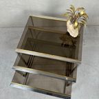 Hollywood Regency ‘Nesting Tables’ – Zilver/Goud thumbnail 5