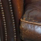 Fijne Schapenleren Fauteuil/ Armchair Met Mooie Kleuren En Een Goed Zitcomfort thumbnail 14