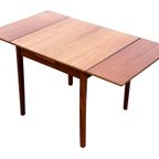 Vintage Eettafel Table Teak Fineer Jaren 60 Uitschuifbaar thumbnail 5