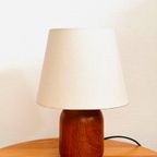 Vintage Teak Tafellampje Jaren 60 thumbnail 2