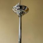 Lamp Hanglamp Schaallamp Blauw Art Deco 1930 Frans thumbnail 2