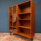 Vintage Vitrinekast, Jaren 60, Deens Design Van Ib Kofod Larsen thumbnail 4