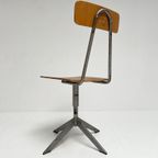 In Hoogte Verstelbare (Bureau)Stoel Van Biofiz, 1970'S thumbnail 8