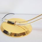 Vintage Messing Plexiglas Grupo Mci Bureaulamp '70 Regency thumbnail 5