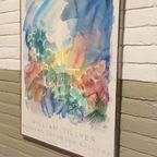 Vintage Litho Poster, William Tillyer, Jacobson Gallery thumbnail 2