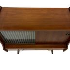 Vintage Kastje Compact Dressoir Jaren 60 Teak Fineer thumbnail 16