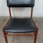 Scandinavian Vintage Chair In Teak / Leather thumbnail 2