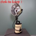 Bureaulamp Militair Met Kogelgewricht (Vintage) thumbnail 13