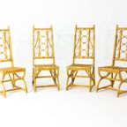 Tropical Ornate Bamboo Chairs thumbnail 2