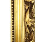Antieke Grenenhouten Barok Stijl Lijst Schilderij Bladgoud 101cm thumbnail 2