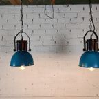 Set 2 Stuks Hanglamp Vintage thumbnail 4